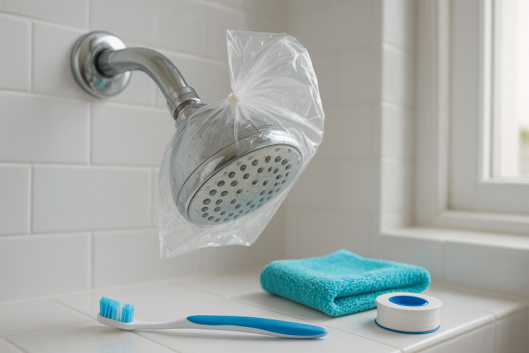 How to Clean a Showerhead with Vinegar
