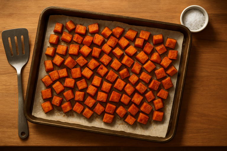 Easy Roasted Sweet Potatoes in 40 Minutes