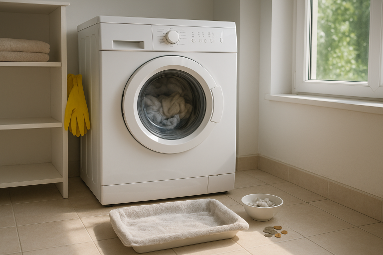 How to Clean a Washing Machine Filter