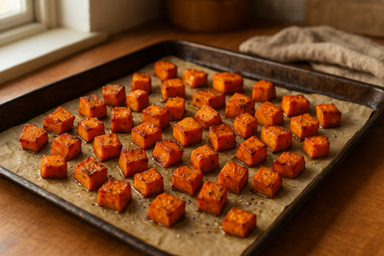 Perfect Roasted Sweet Potatoes: Crispy Edges, Tender Centers